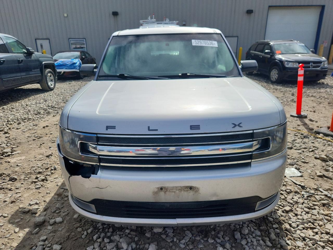 2013 Ford Flex Sel Silver vin: 2FMHK6C83DBD26750
