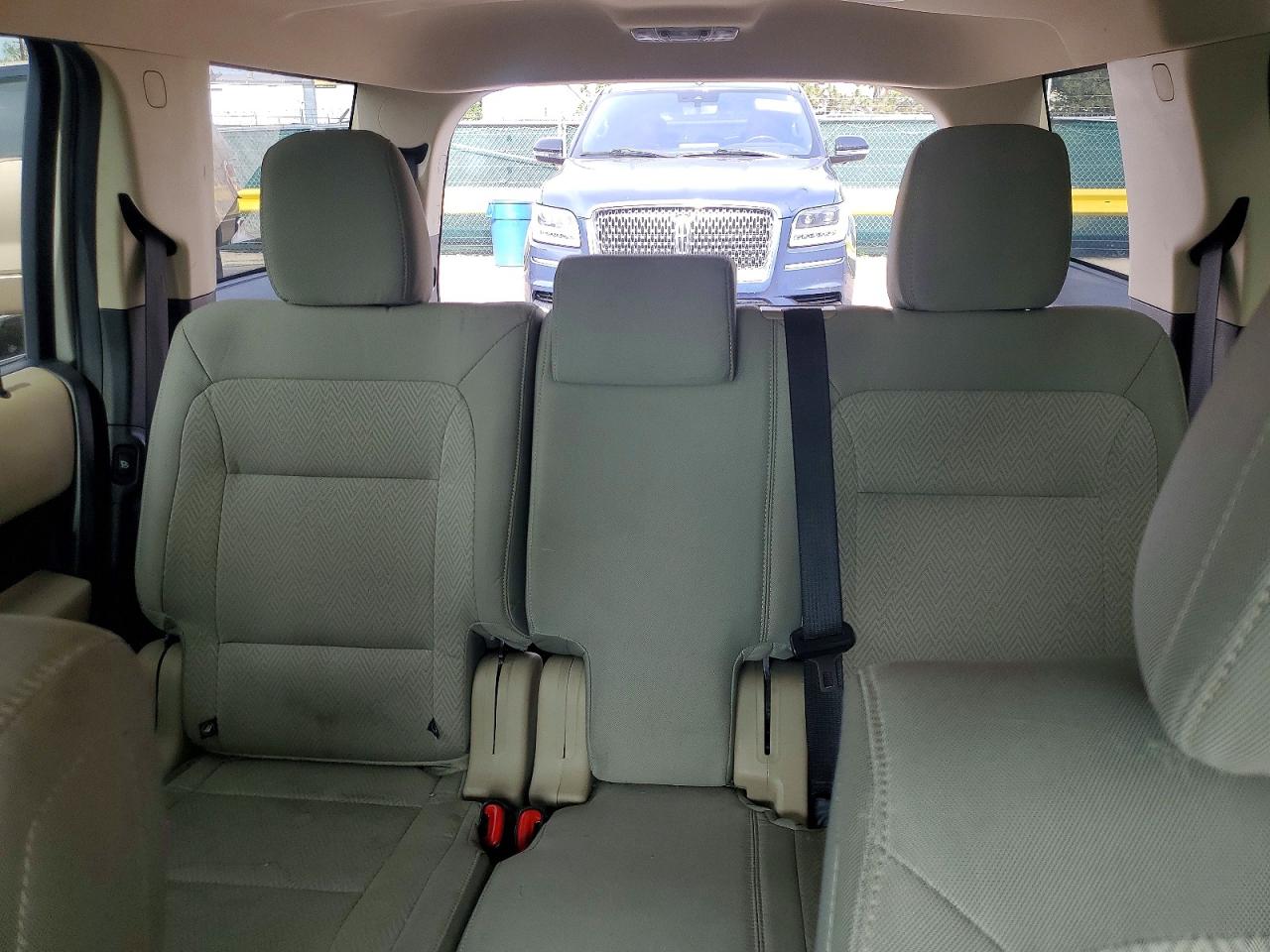 2013 Ford Flex Sel White vin: 2FMHK6C83DBD38512