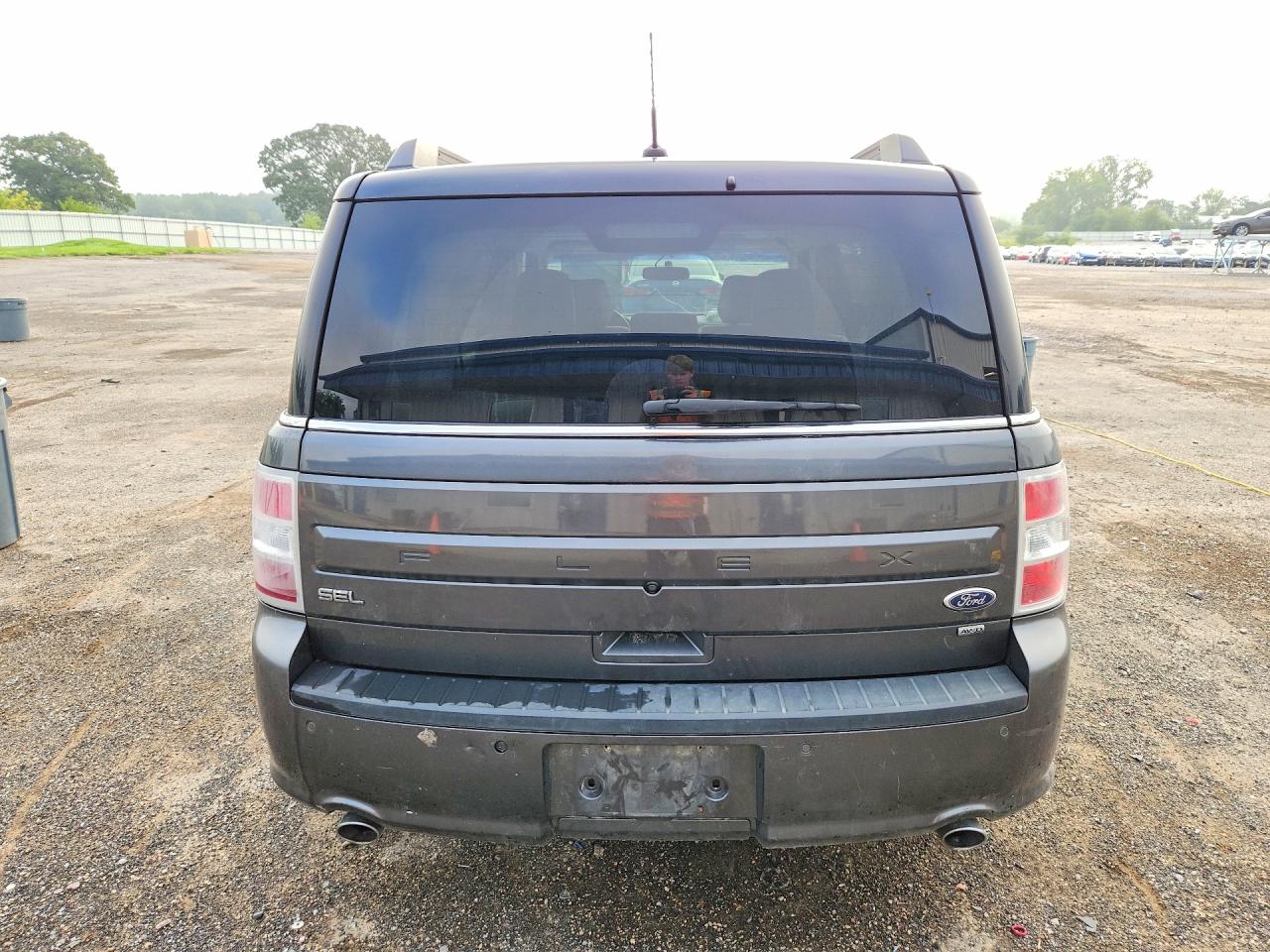 2015 Ford Flex Sel Gray vin: 2FMHK6C83FBA03317
