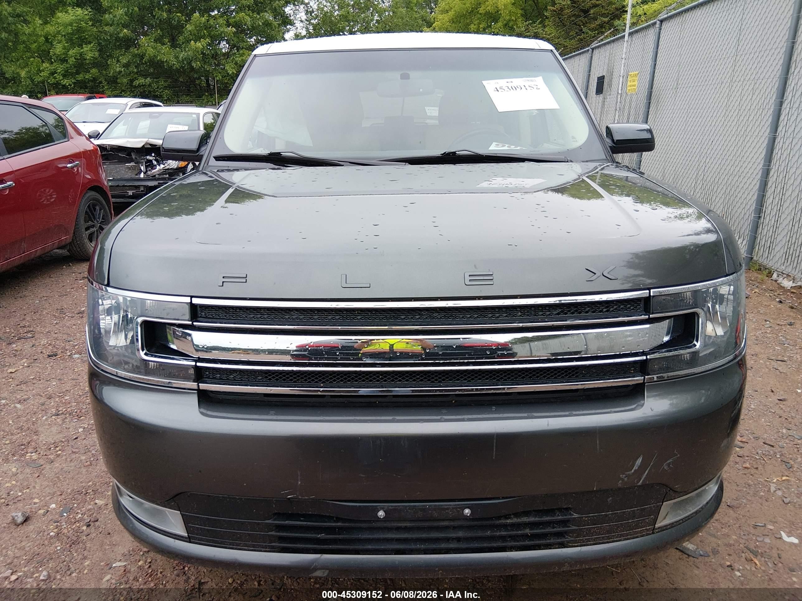 2015 Ford Flex Sel Gray vin: 2FMHK6C83FBA11773
