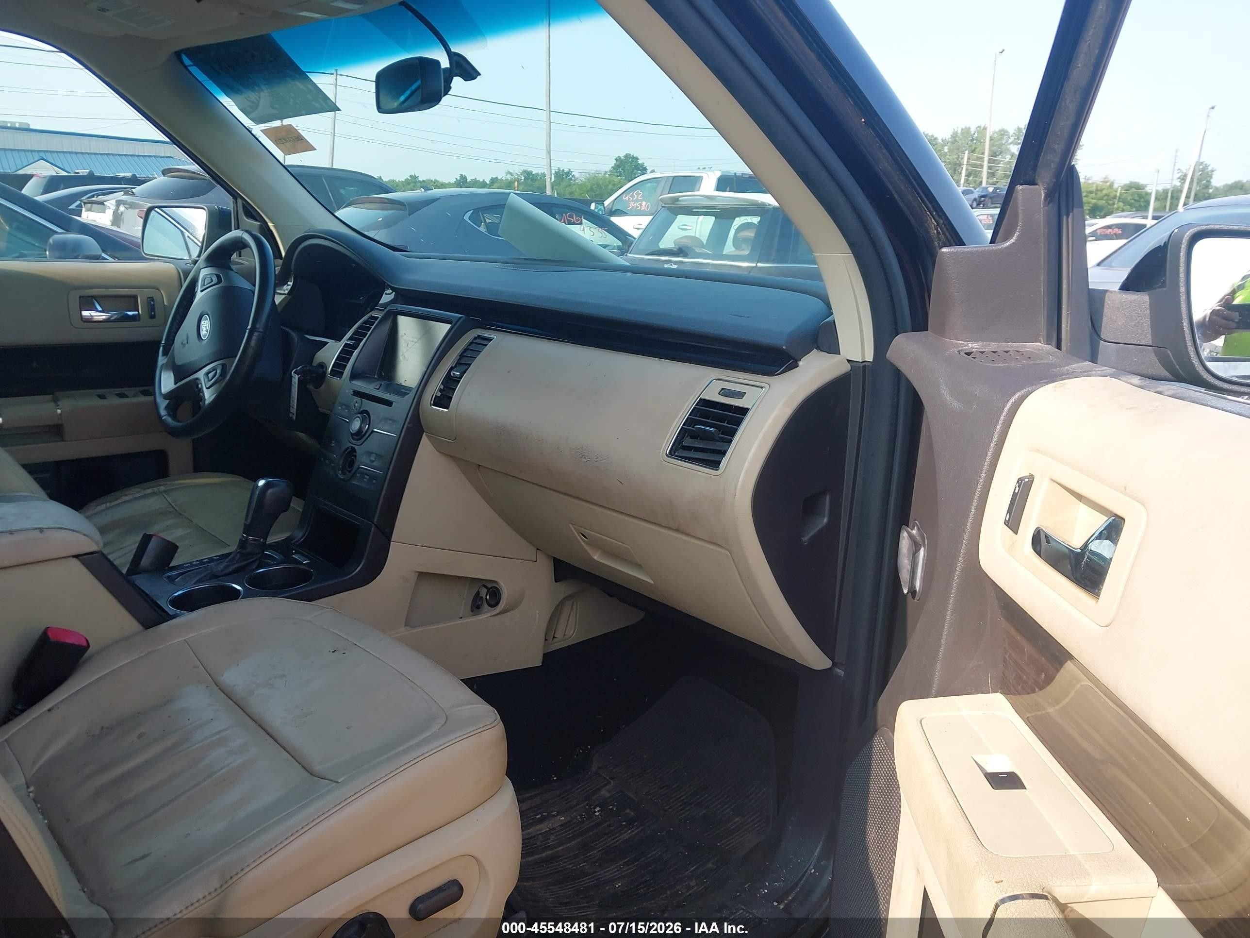 2013 Ford Flex Sel Black vin: 2FMHK6C84DBD29219