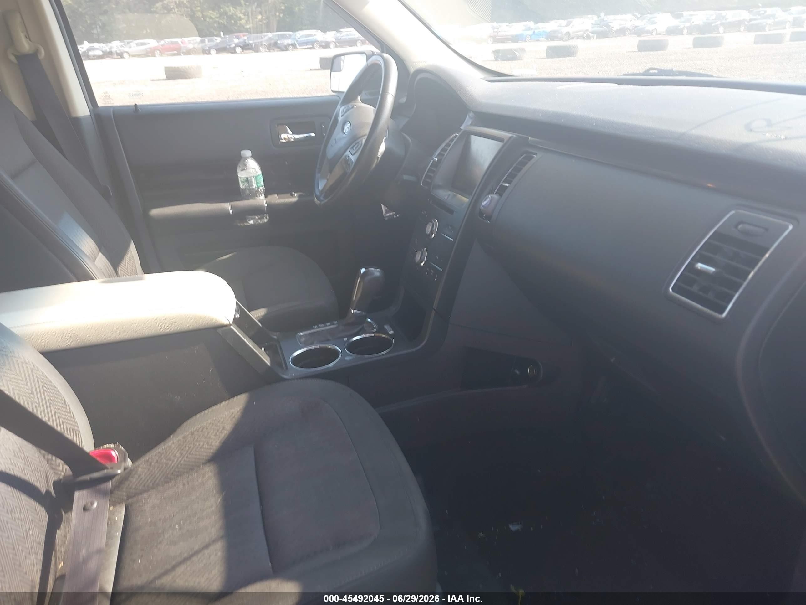 2014 Ford Flex Sel Beige vin: 2FMHK6C84EBD07786