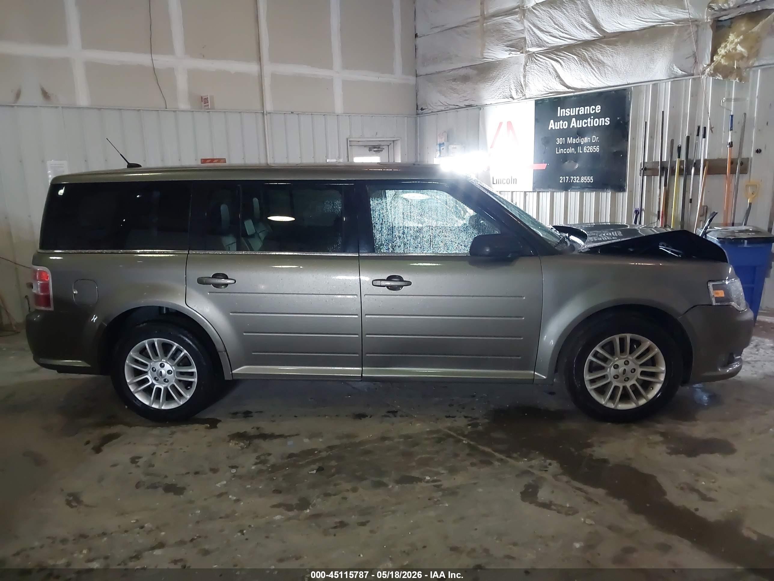 2014 Ford Flex Sel Gray vin: 2FMHK6C84EBD14737