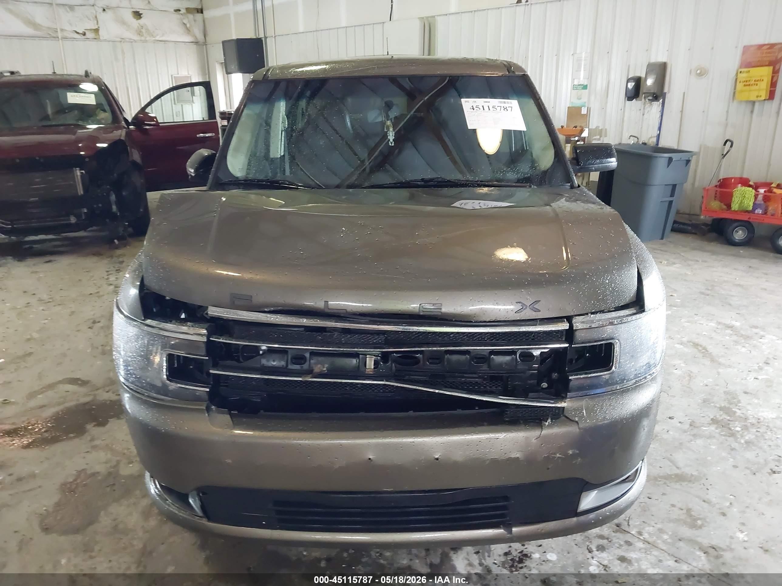 2014 Ford Flex Sel Gray vin: 2FMHK6C84EBD14737