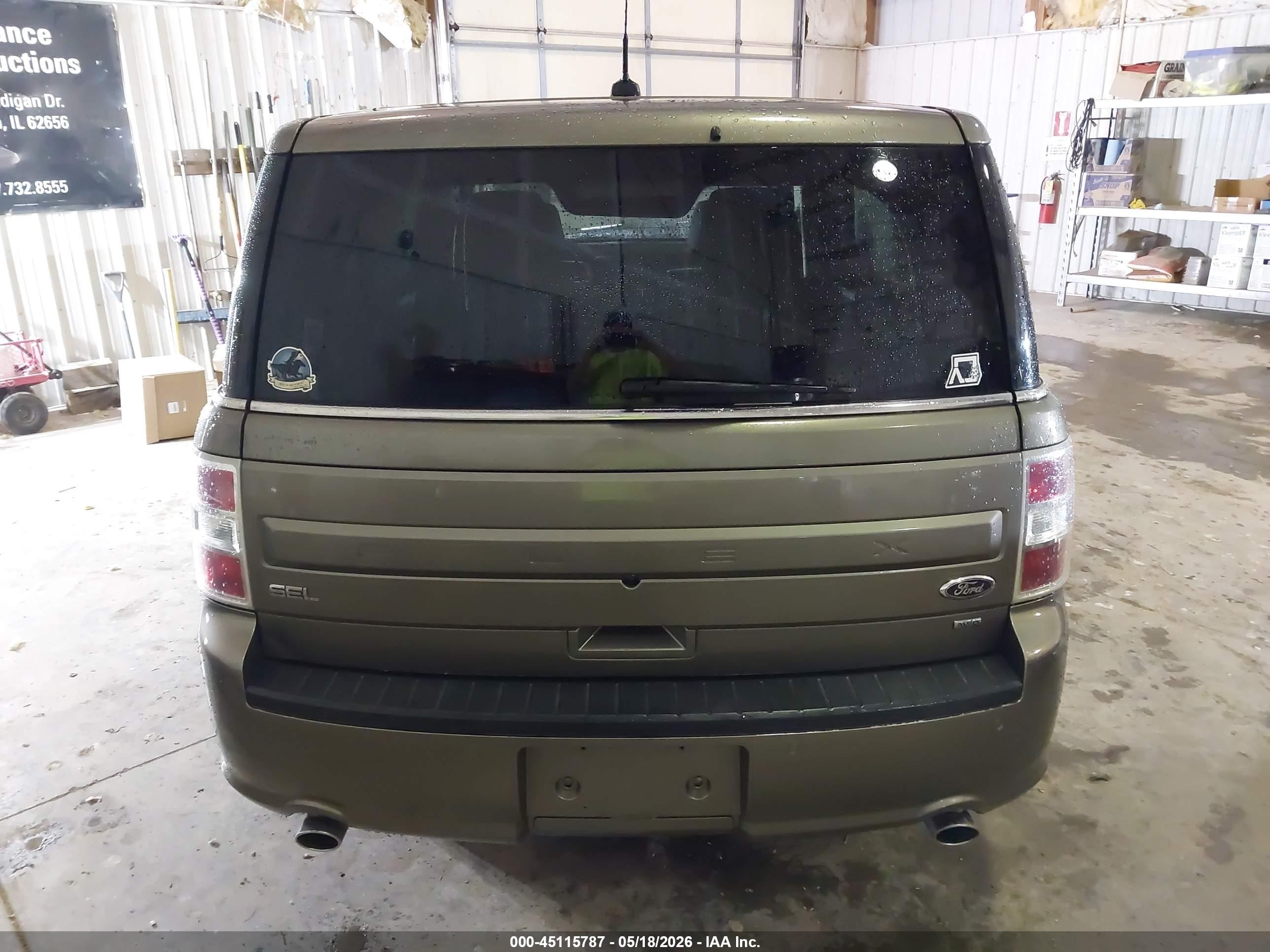 2014 Ford Flex Sel Gray vin: 2FMHK6C84EBD14737