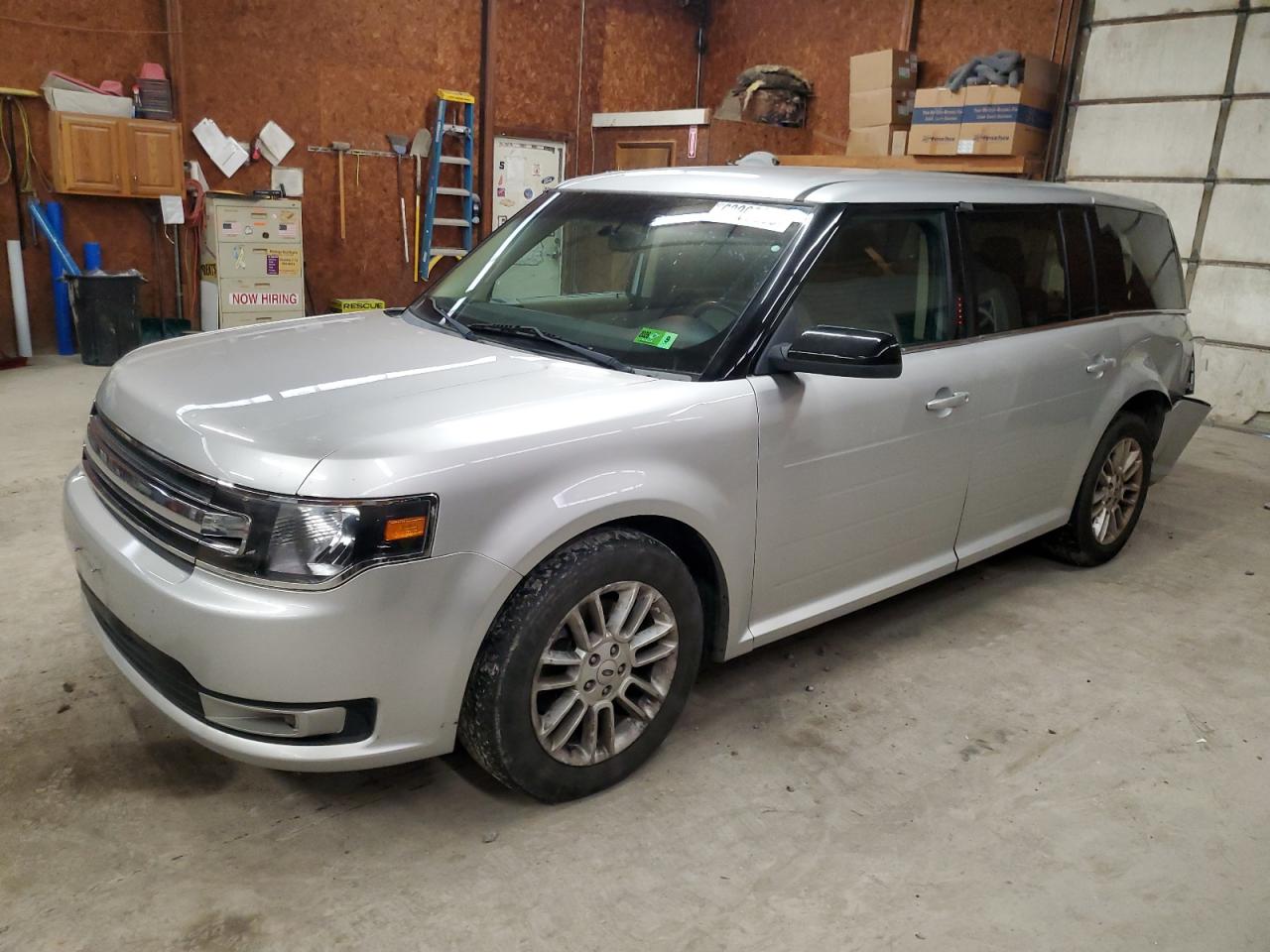 2014 Ford Flex Sel Silver vin: 2FMHK6C84EBD20022