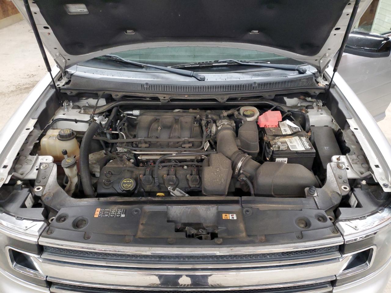 2014 Ford Flex Sel Silver vin: 2FMHK6C84EBD20022
