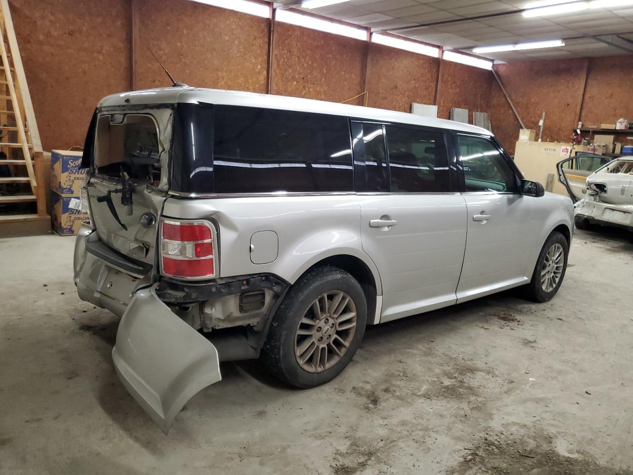 2014 Ford Flex Sel Silver vin: 2FMHK6C84EBD20022