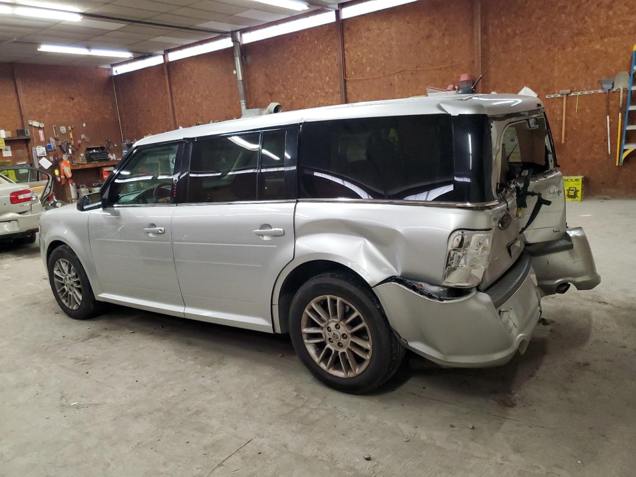 2014 Ford Flex Sel Silver vin: 2FMHK6C84EBD20022