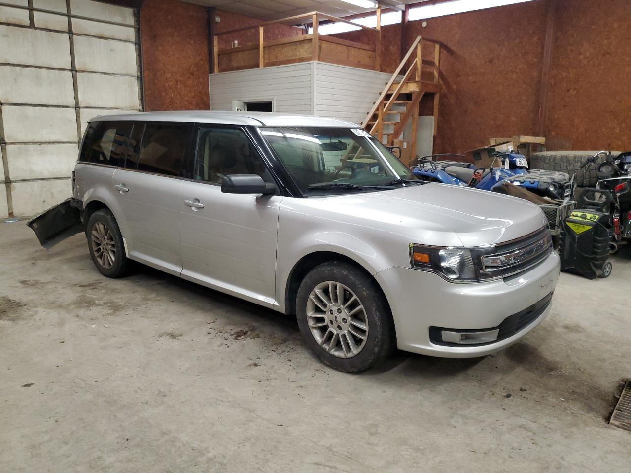 2014 Ford Flex Sel Silver vin: 2FMHK6C84EBD20022