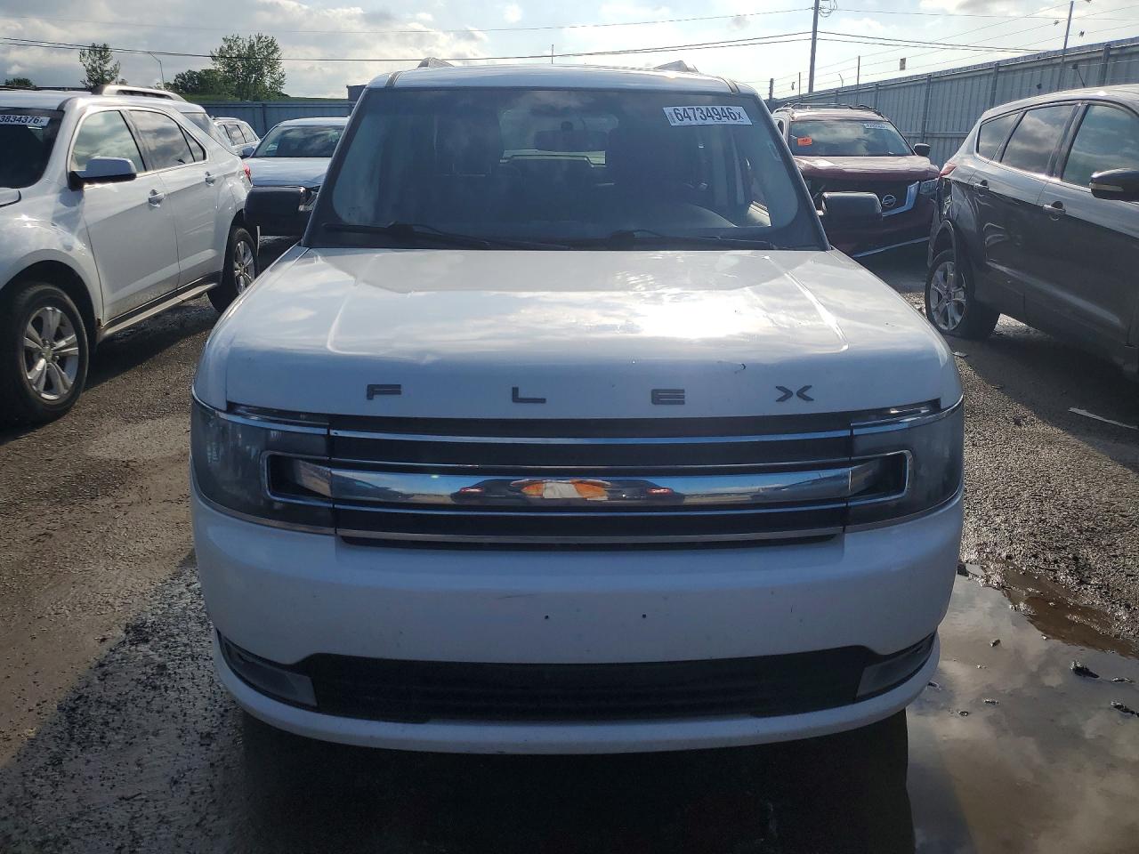2014 Ford Flex Sel Белый vin: 2FMHK6C84EBD42280
