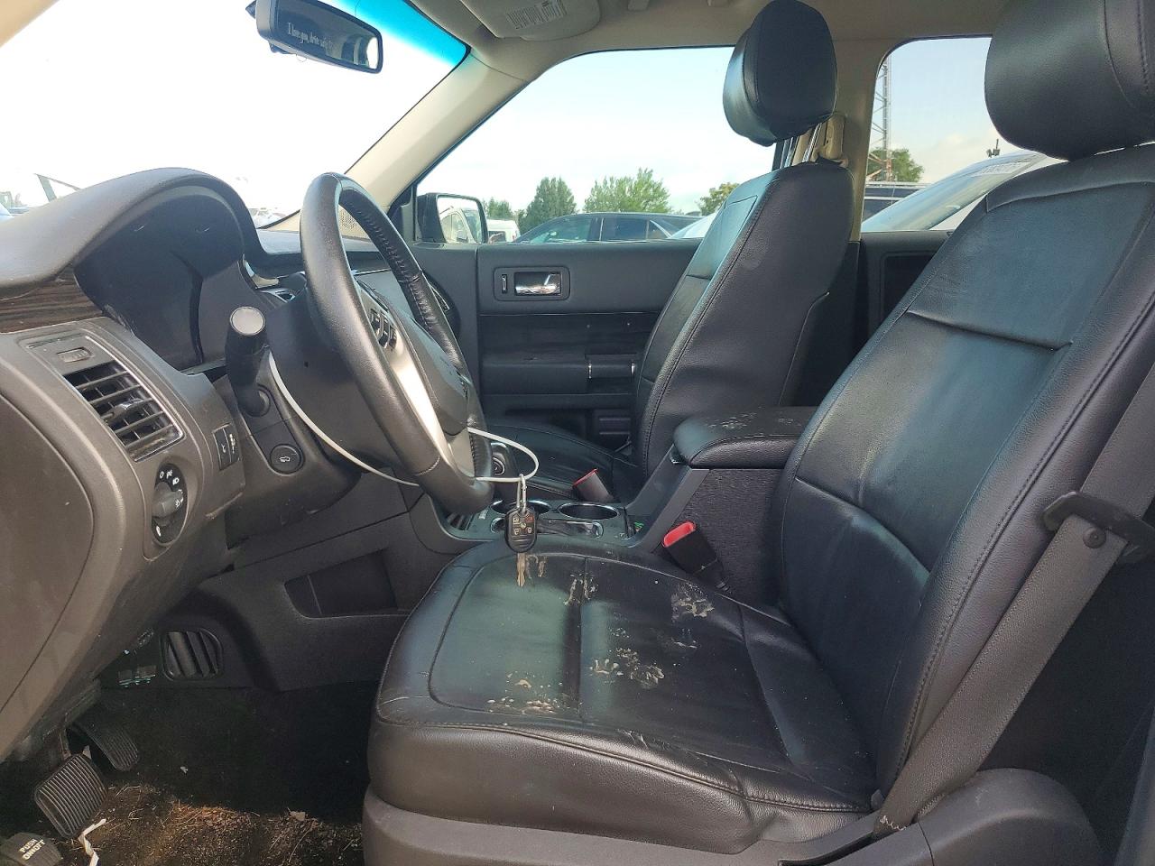2014 Ford Flex Sel Белый vin: 2FMHK6C84EBD42280