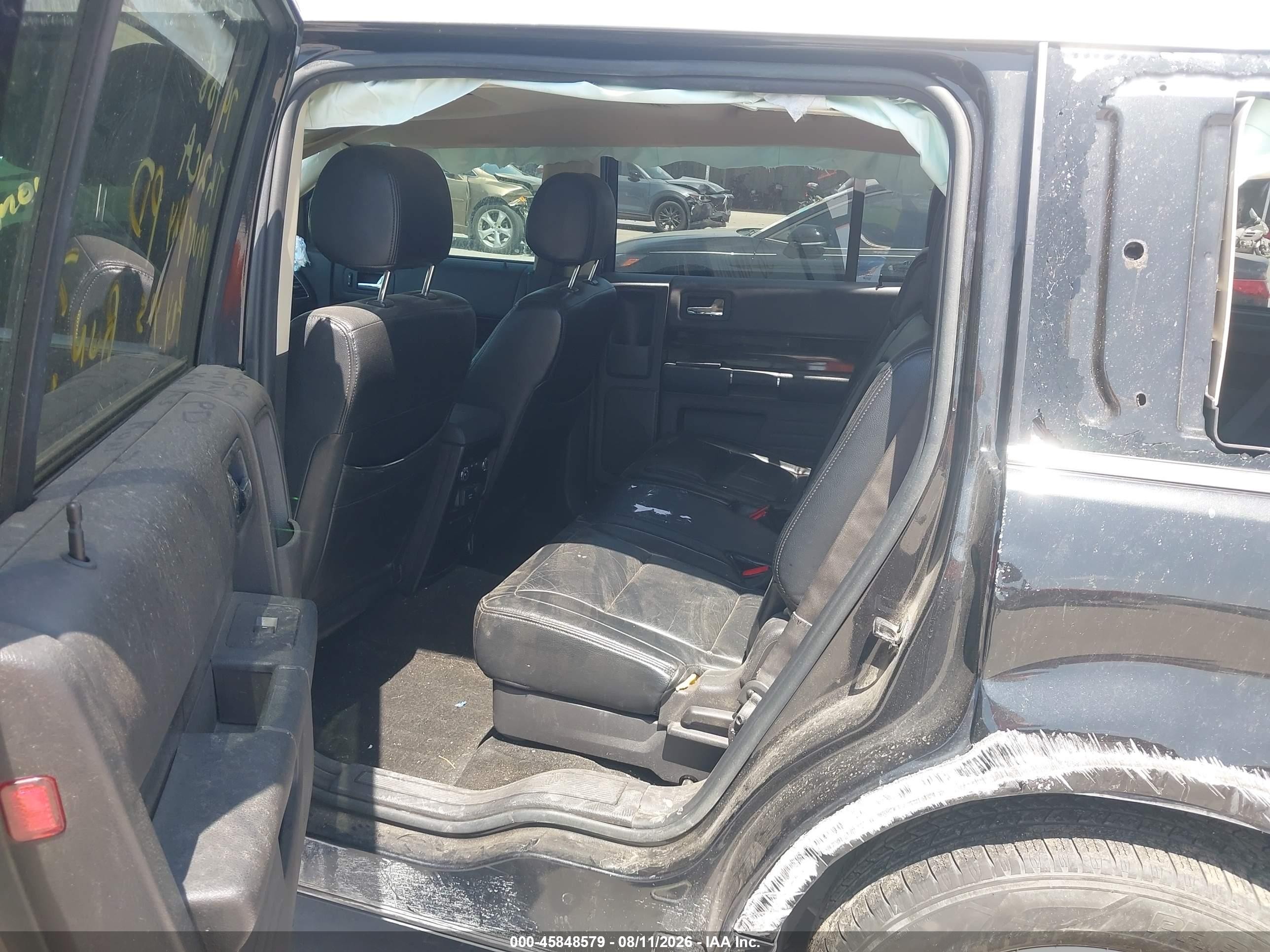 2014 Ford Flex Sel Черный vin: 2FMHK6C84EBD45471