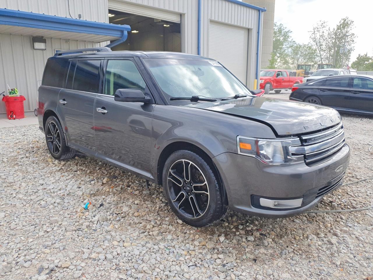 2015 Ford Flex Sel Gray vin: 2FMHK6C84FBA16819