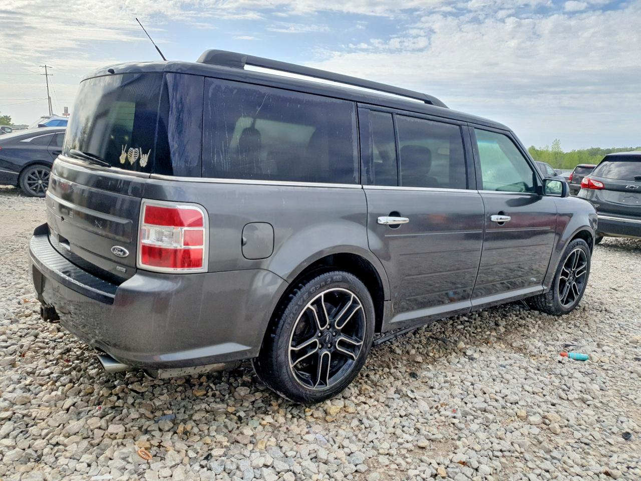 2015 Ford Flex Sel Gray vin: 2FMHK6C84FBA16819