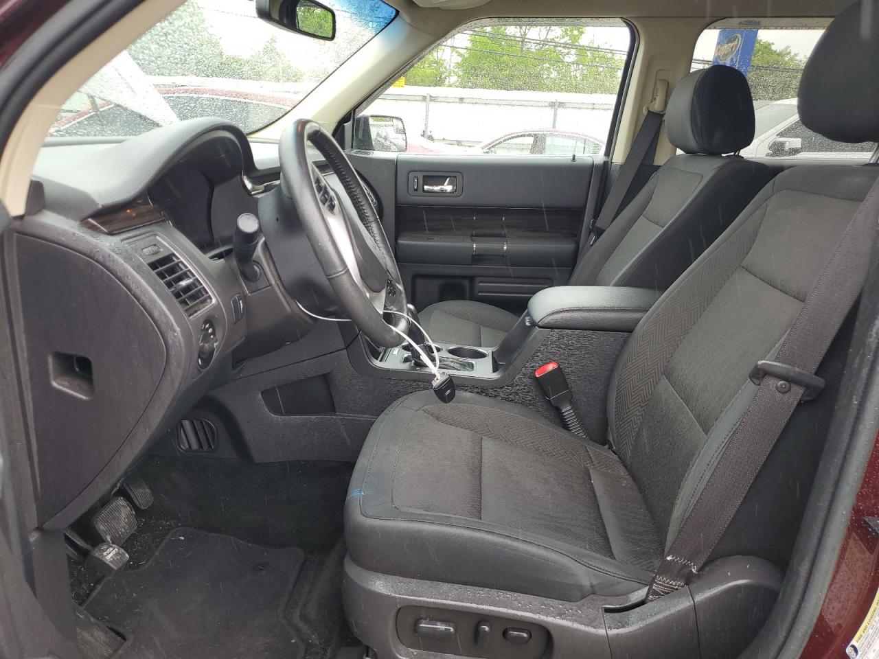 2017 Ford Flex Sel Темно-бордовый vin: 2FMHK6C84HBA13681