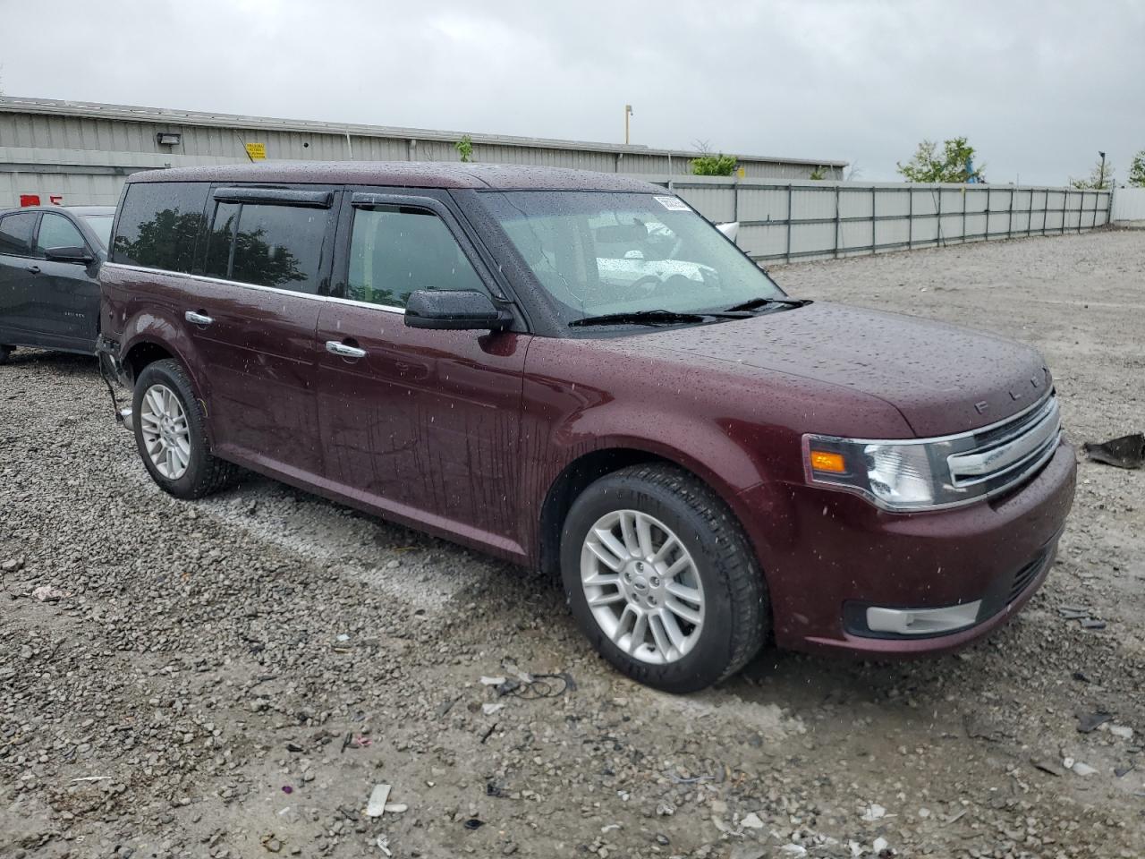 2017 Ford Flex Sel Темно-бордовый vin: 2FMHK6C84HBA13681