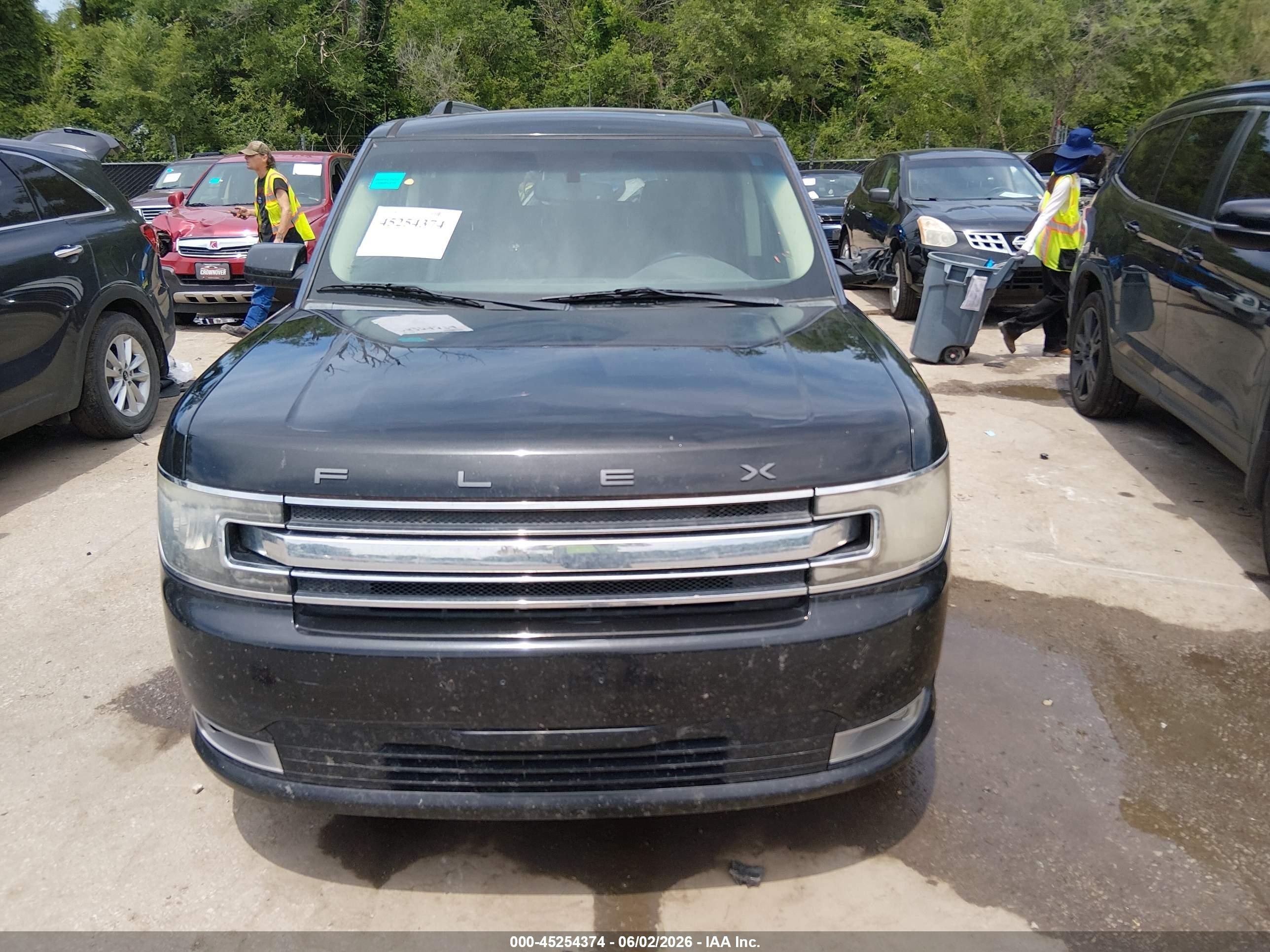 2014 Ford Flex Sel Black vin: 2FMHK6C85EBD21597