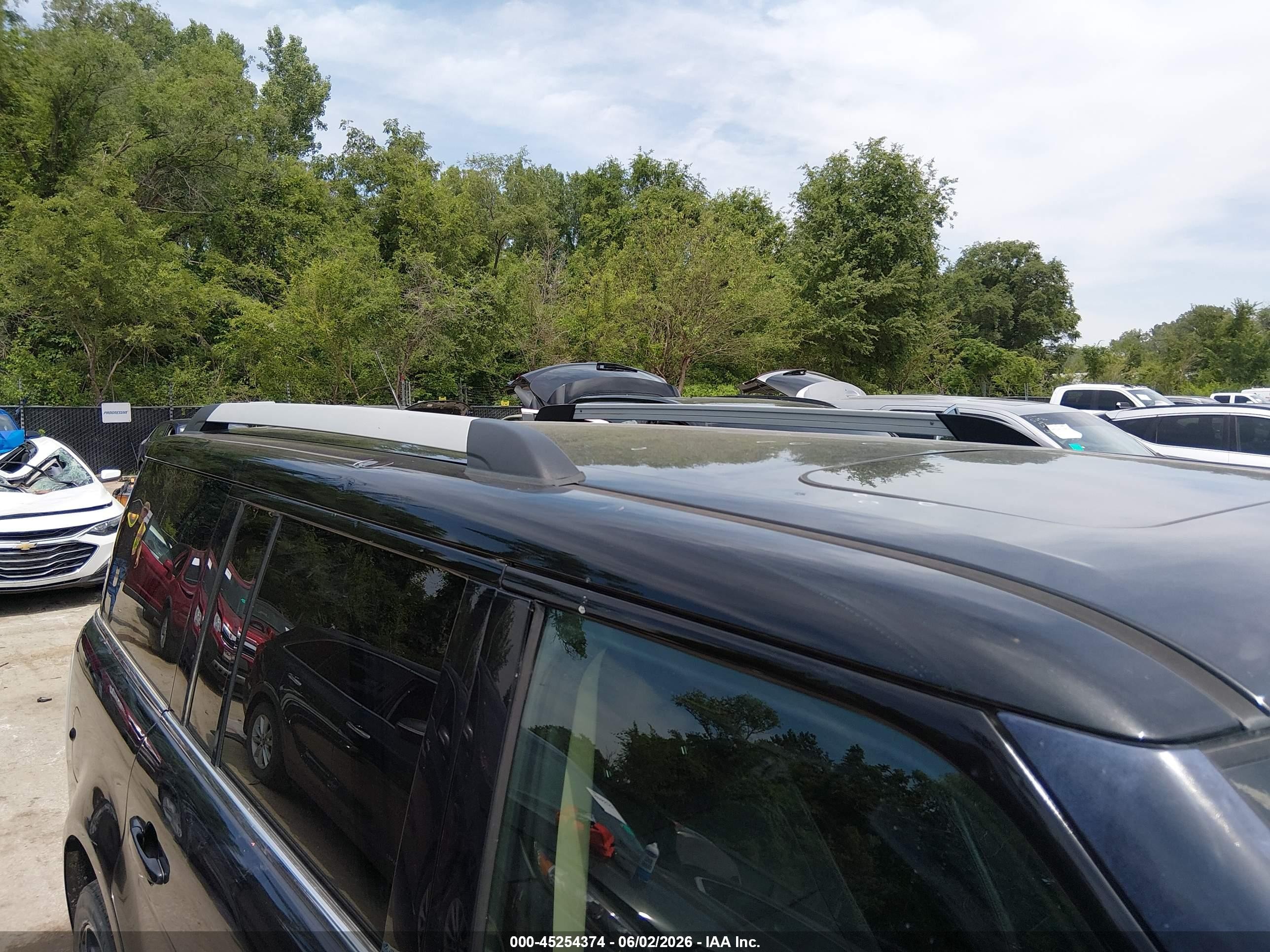 2014 Ford Flex Sel Black vin: 2FMHK6C85EBD21597