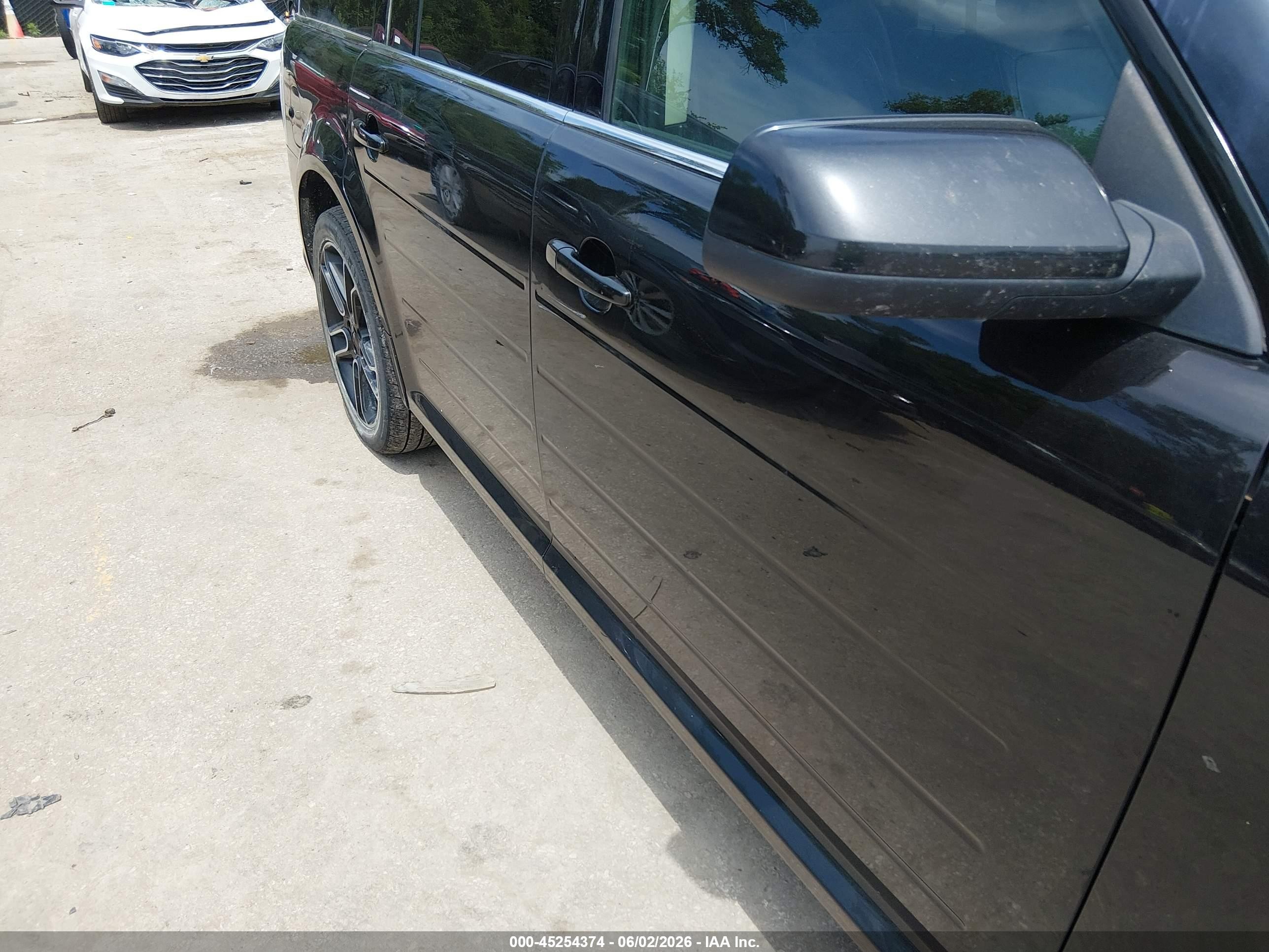 2014 Ford Flex Sel Black vin: 2FMHK6C85EBD21597