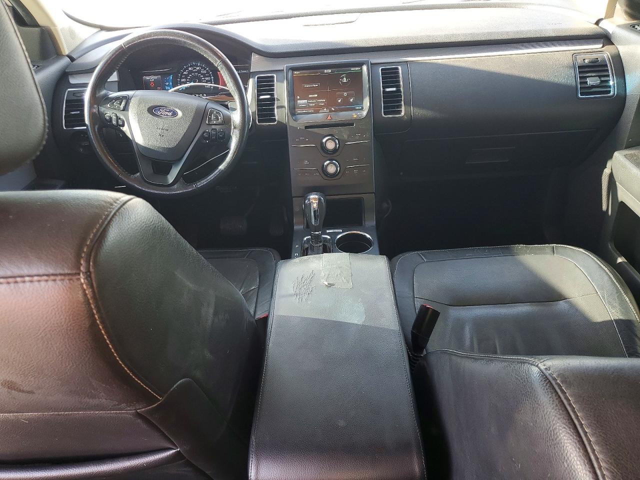 2014 Ford Flex Sel Белый vin: 2FMHK6C85EBD22247