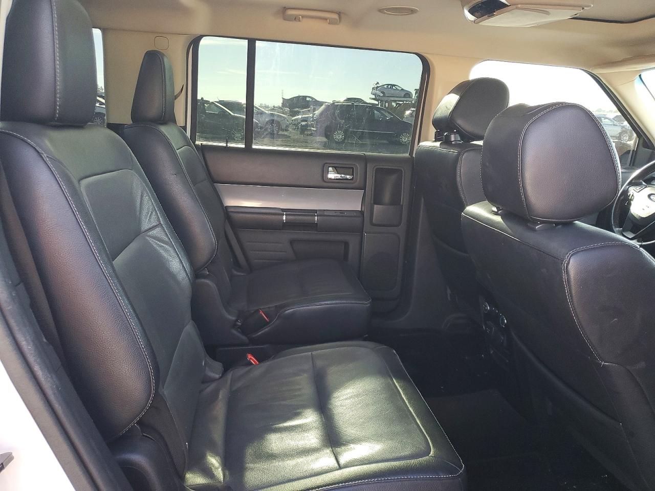 2014 Ford Flex Sel Белый vin: 2FMHK6C85EBD22247
