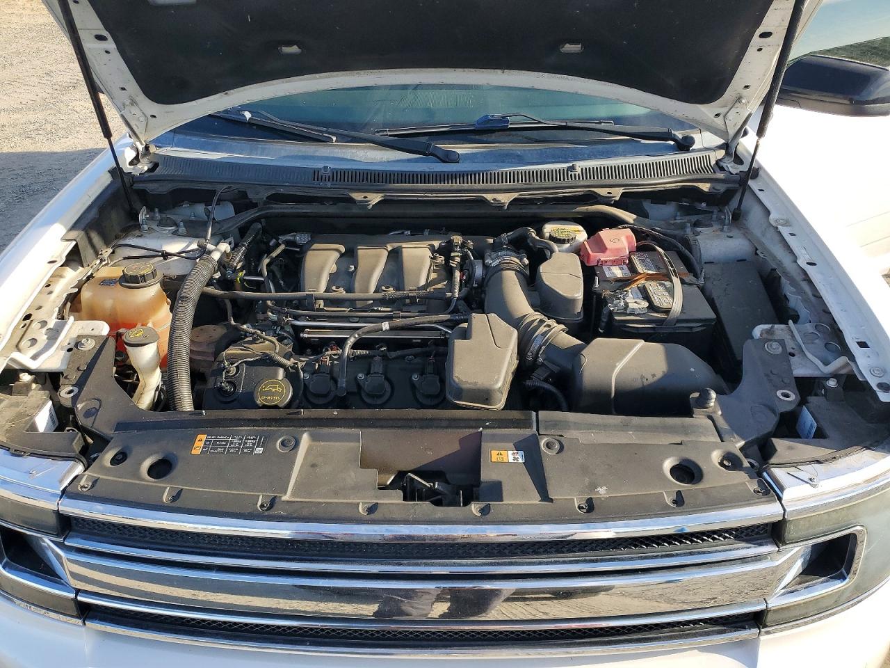 2014 Ford Flex Sel Белый vin: 2FMHK6C85EBD22247
