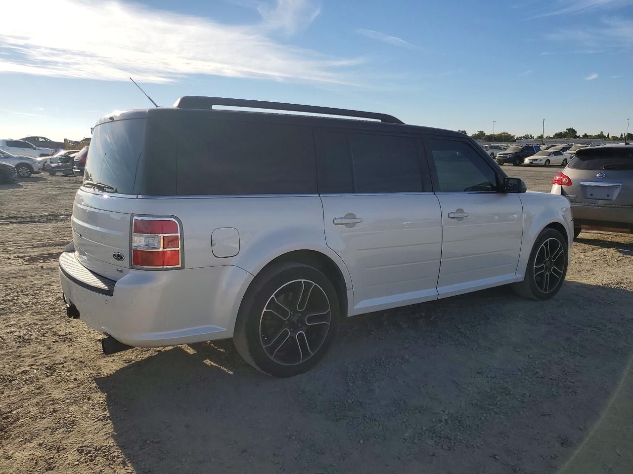 2014 Ford Flex Sel Белый vin: 2FMHK6C85EBD22247