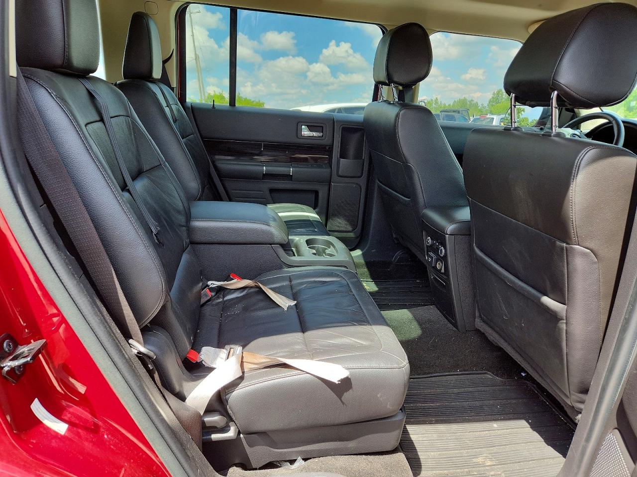 2014 Ford Flex Sel Red vin: 2FMHK6C85EBD29375