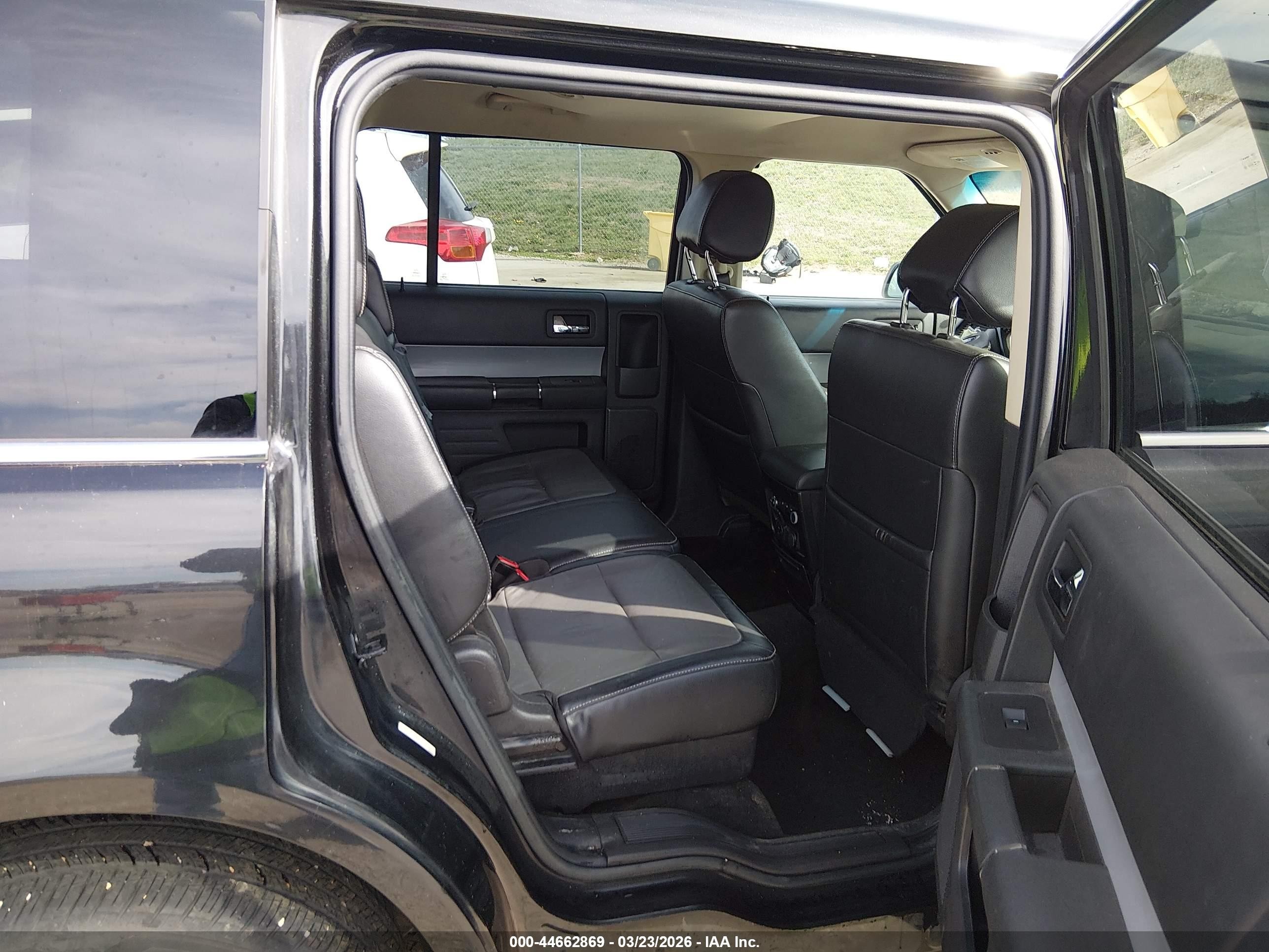 2014 Ford Flex Sel Black vin: 2FMHK6C85EBD44698