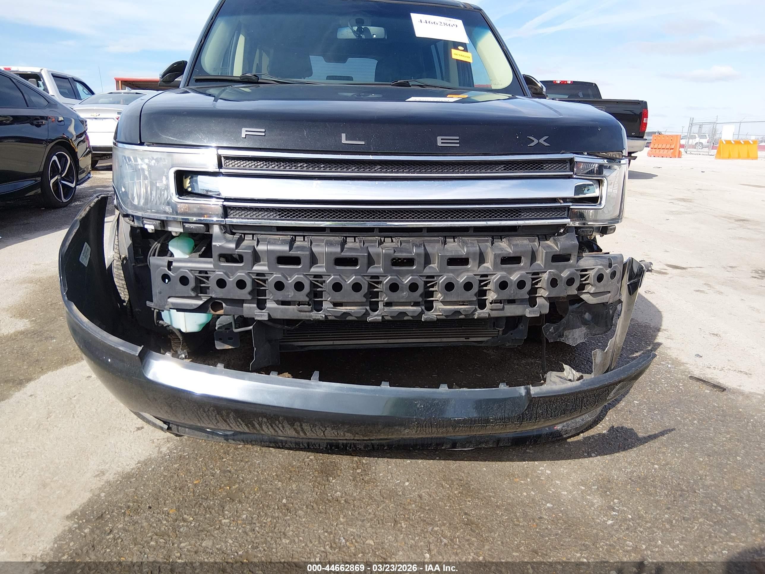 2014 Ford Flex Sel Black vin: 2FMHK6C85EBD44698