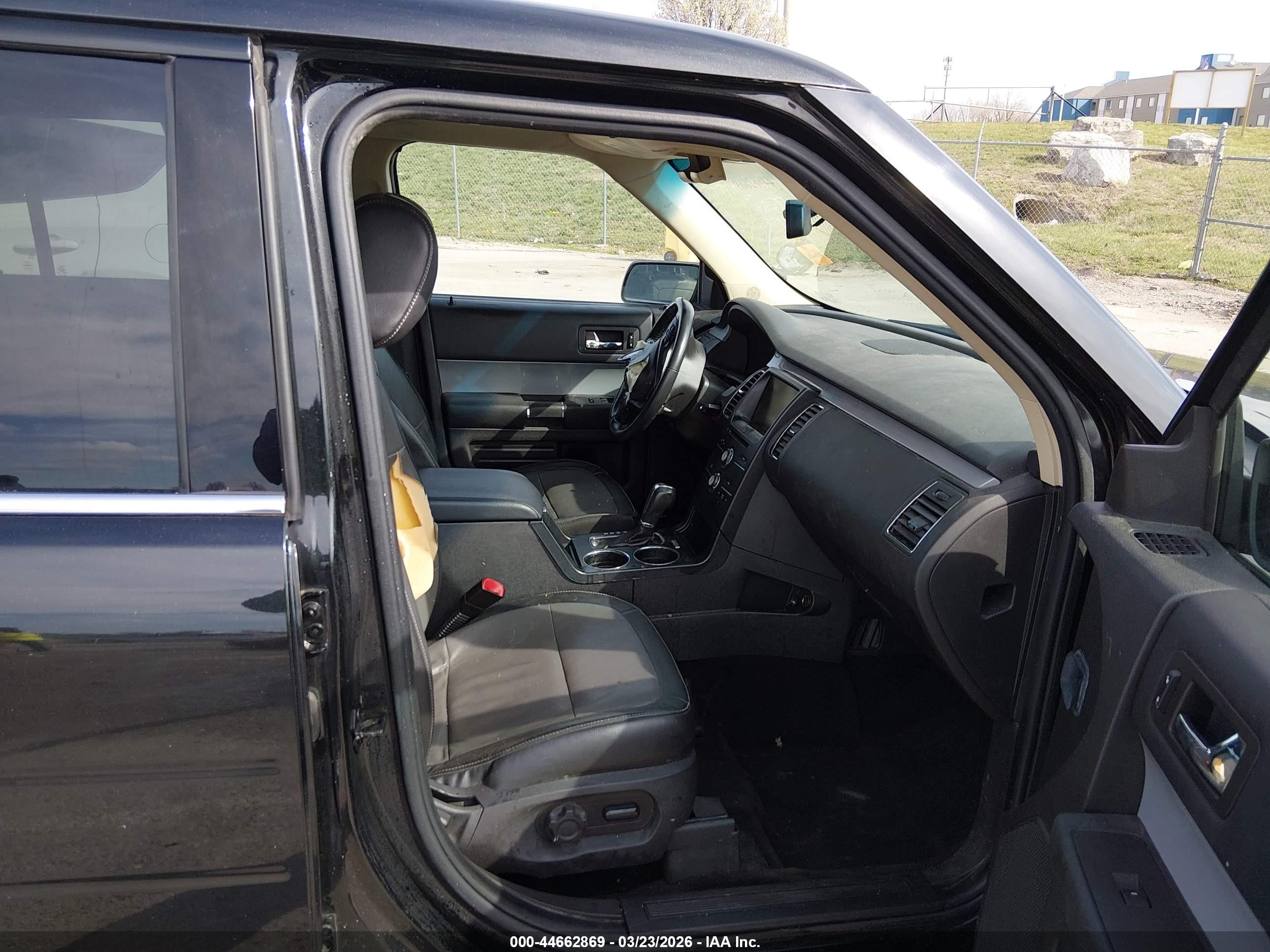 2014 Ford Flex Sel Black vin: 2FMHK6C85EBD44698