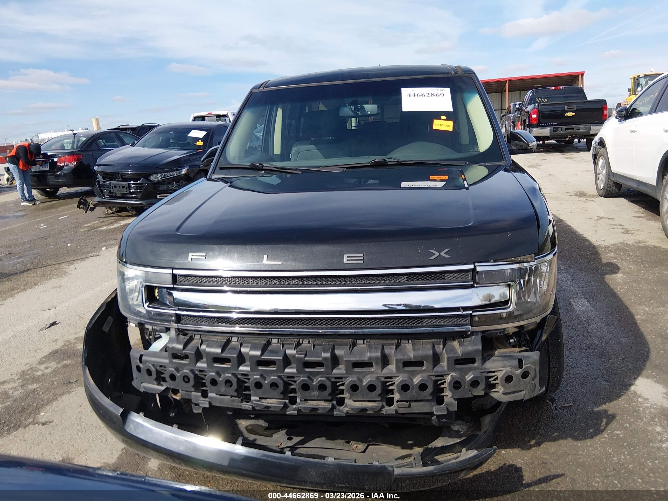 2014 Ford Flex Sel Black vin: 2FMHK6C85EBD44698