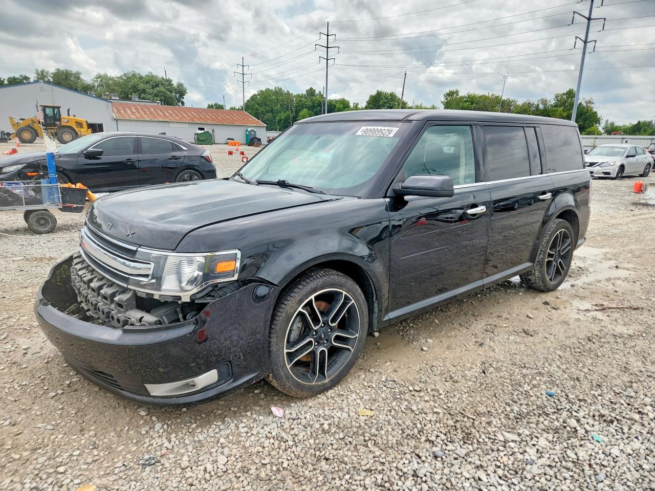 2015 Ford Flex Sel Black vin: 2FMHK6C85FBA21771