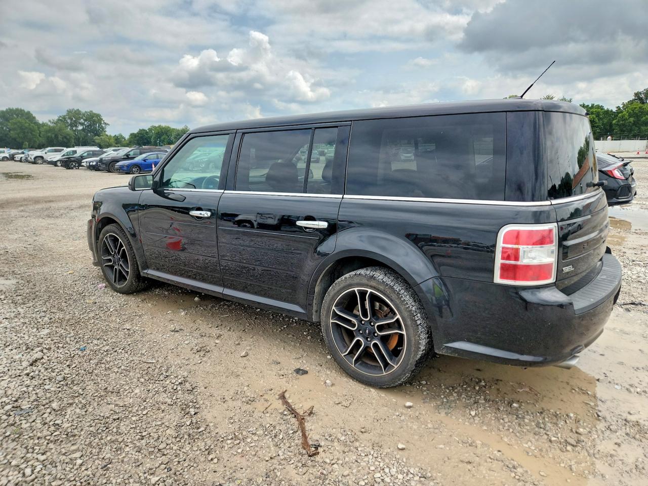 2015 Ford Flex Sel Black vin: 2FMHK6C85FBA21771