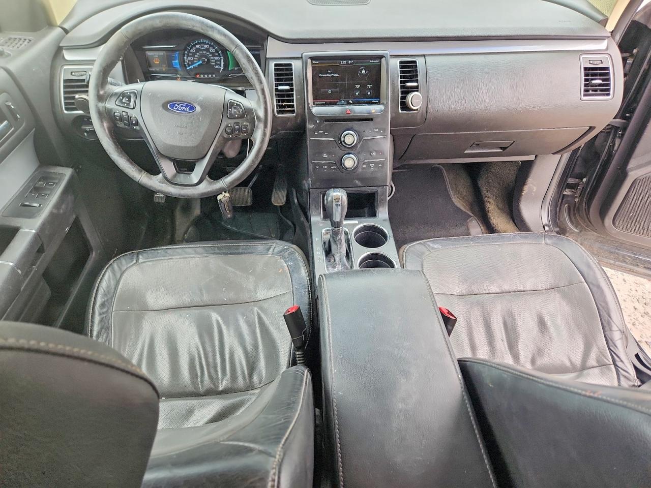 2015 Ford Flex Sel Black vin: 2FMHK6C85FBA21771