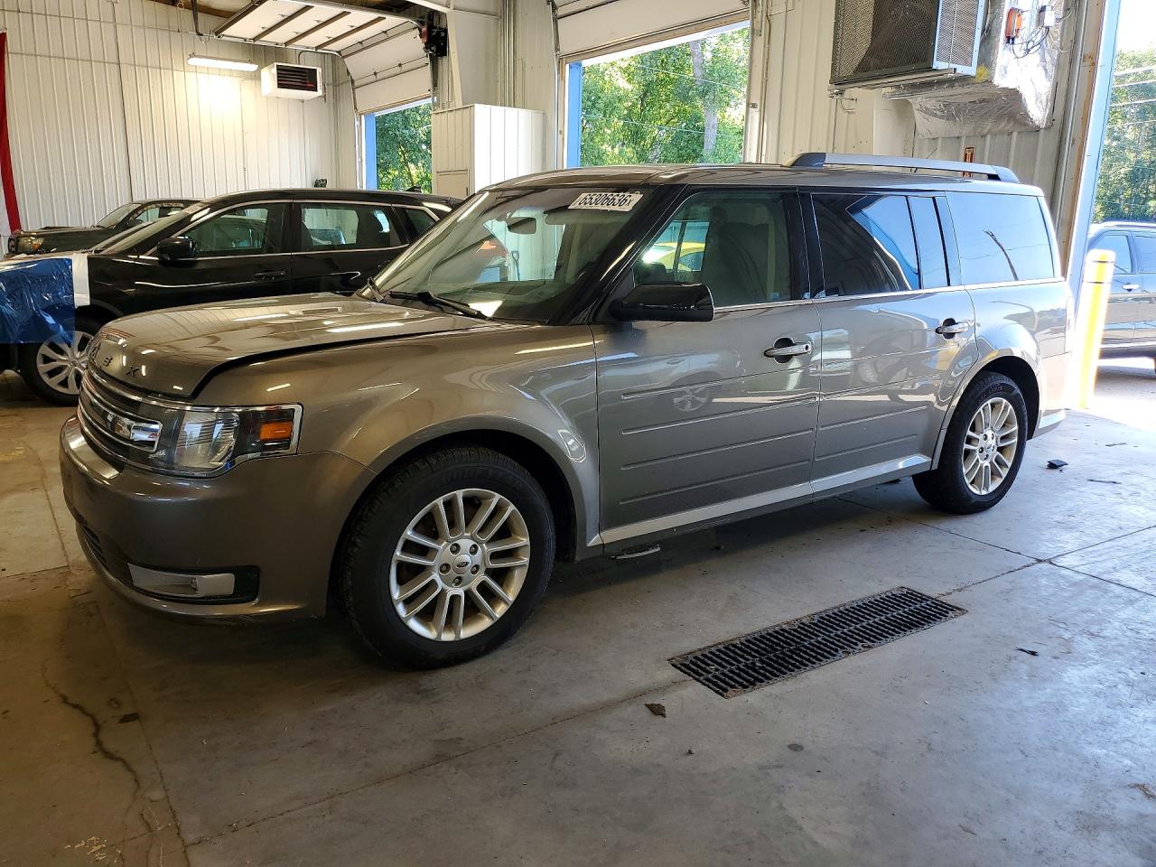 2013 Ford Flex Sel Gray vin: 2FMHK6C86DBD16181