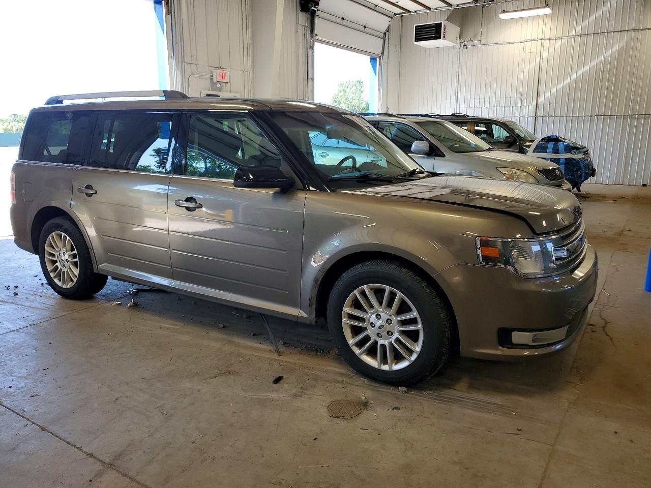 2013 Ford Flex Sel Gray vin: 2FMHK6C86DBD16181