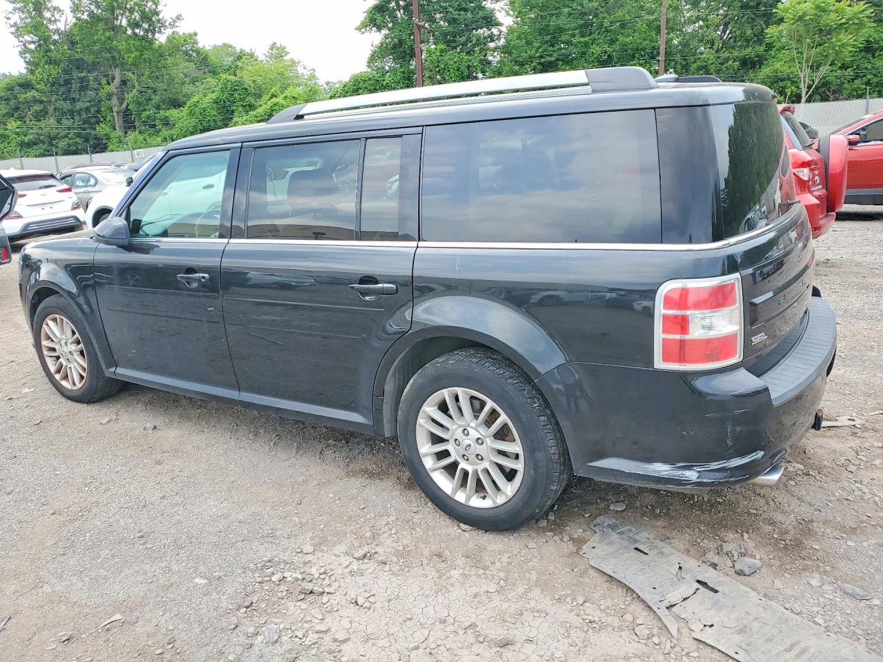 2013 Ford Flex Sel Black vin: 2FMHK6C86DBD28931
