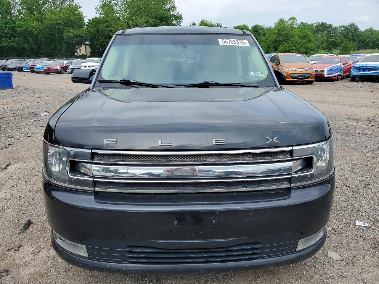 2013 Ford Flex Sel Black vin: 2FMHK6C86DBD28931