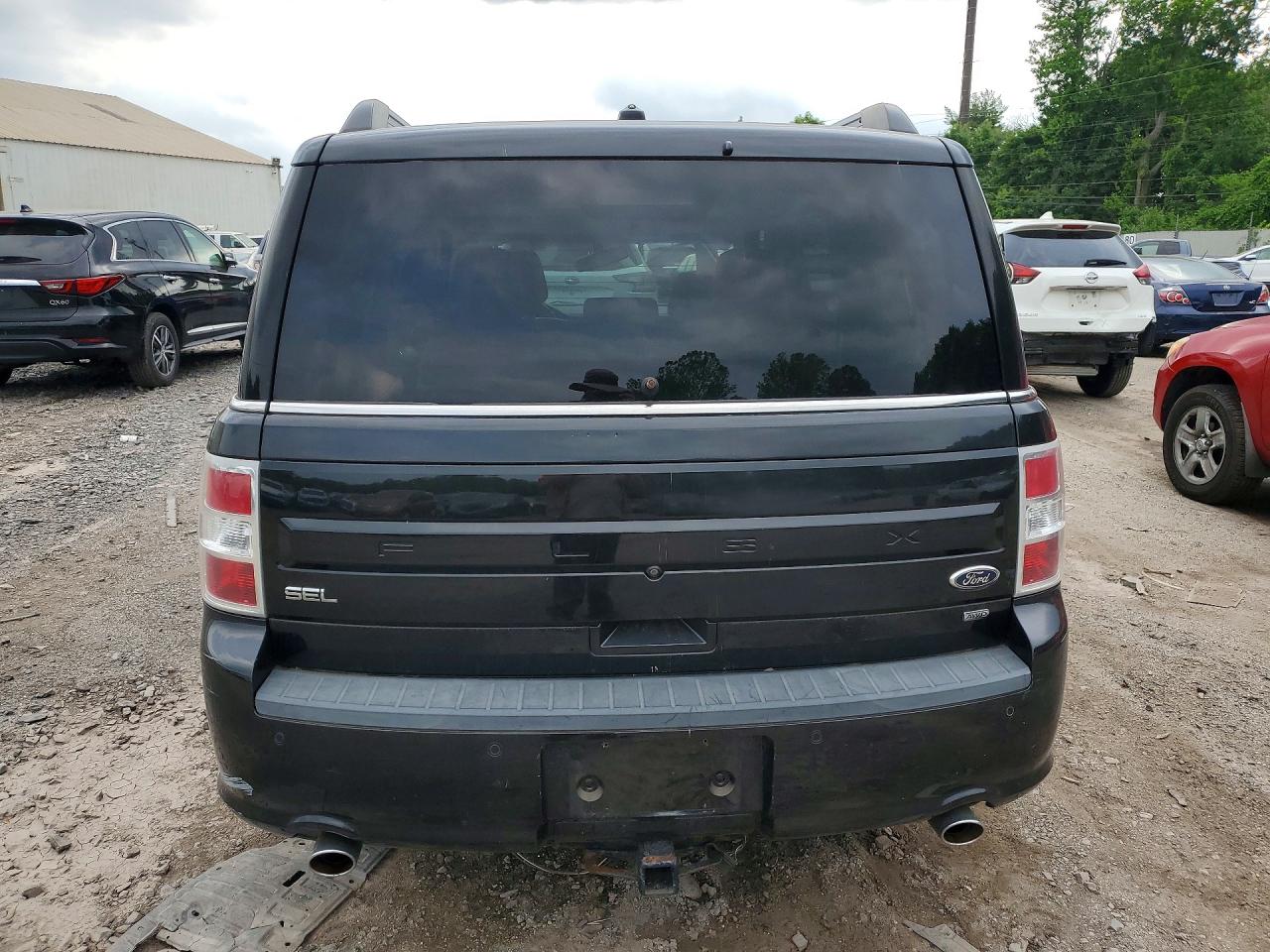 2013 Ford Flex Sel Black vin: 2FMHK6C86DBD28931