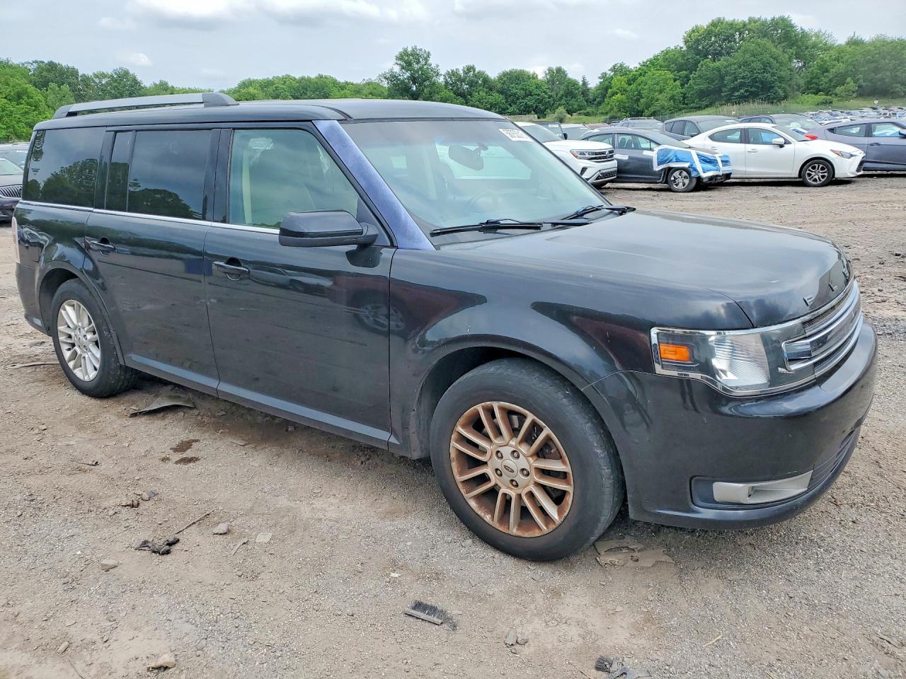 2013 Ford Flex Sel Black vin: 2FMHK6C86DBD28931