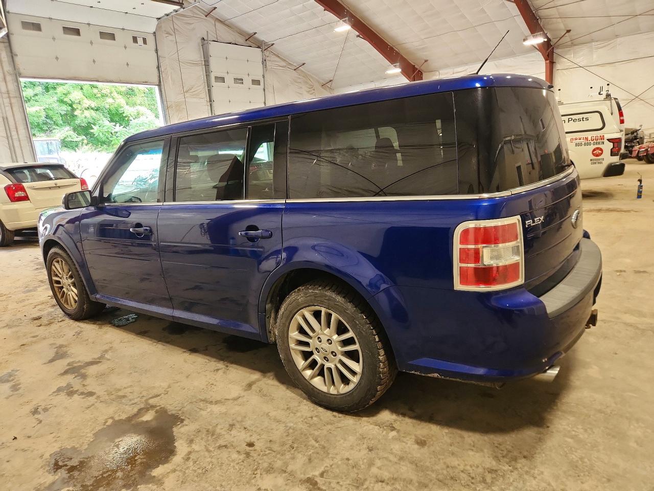 2013 Ford Flex Sel Blue vin: 2FMHK6C86DBD29223