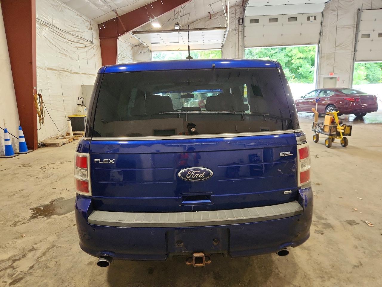 2013 Ford Flex Sel Blue vin: 2FMHK6C86DBD29223