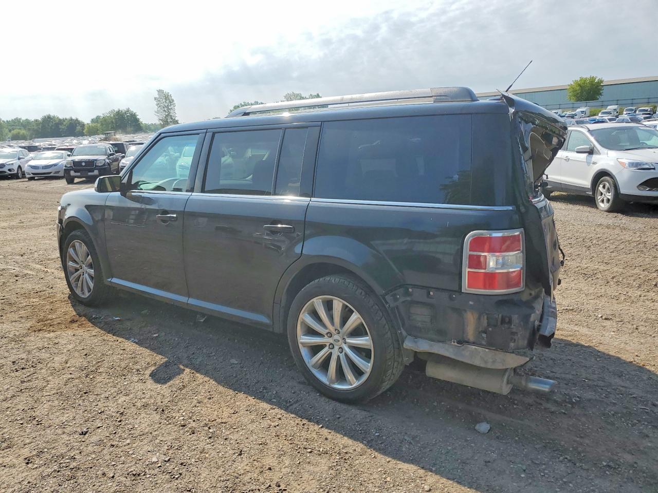 2013 Ford Flex Sel Black vin: 2FMHK6C86EBD03576