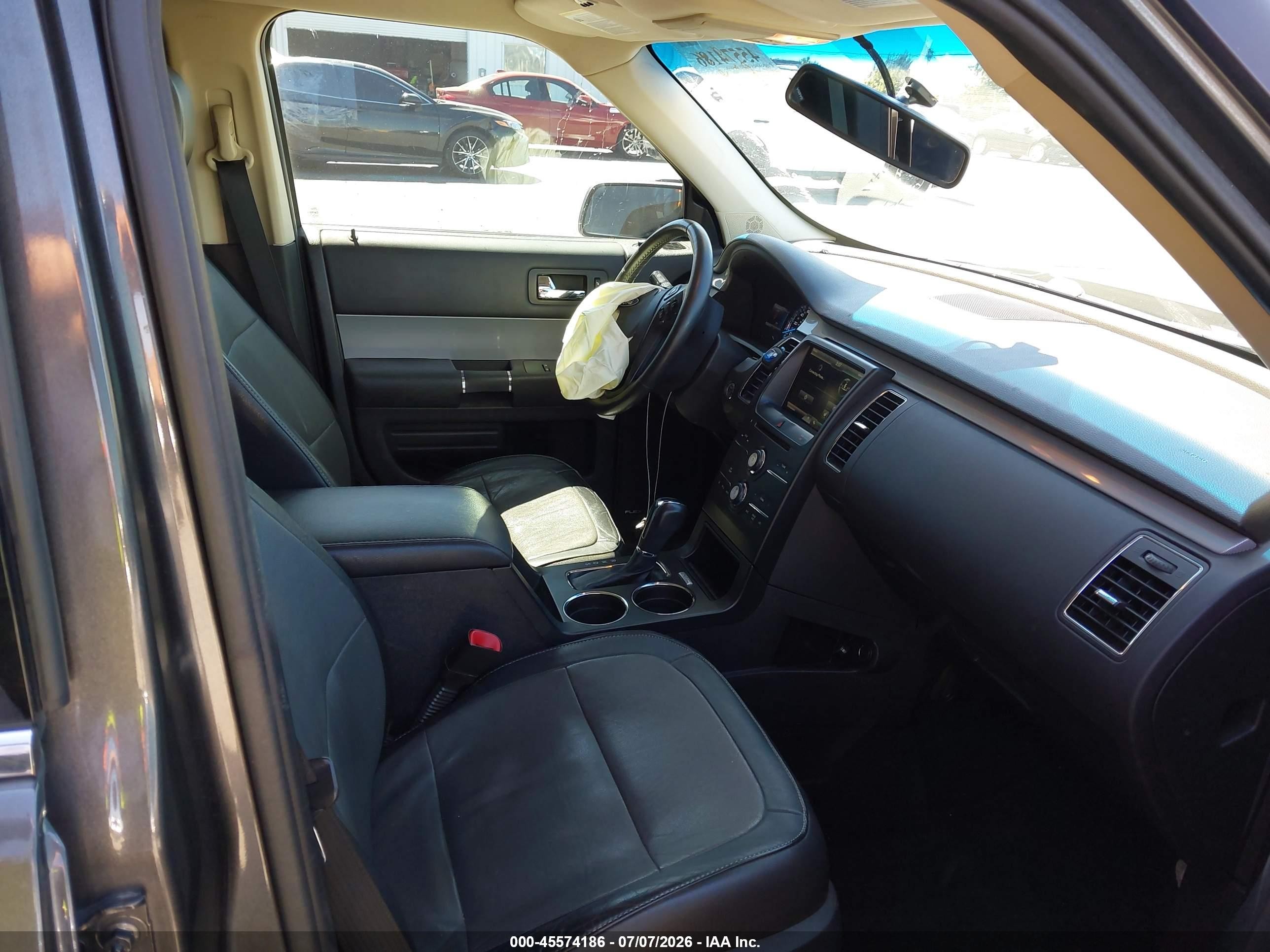 2015 Ford Flex Sel Gray vin: 2FMHK6C86FBA14814