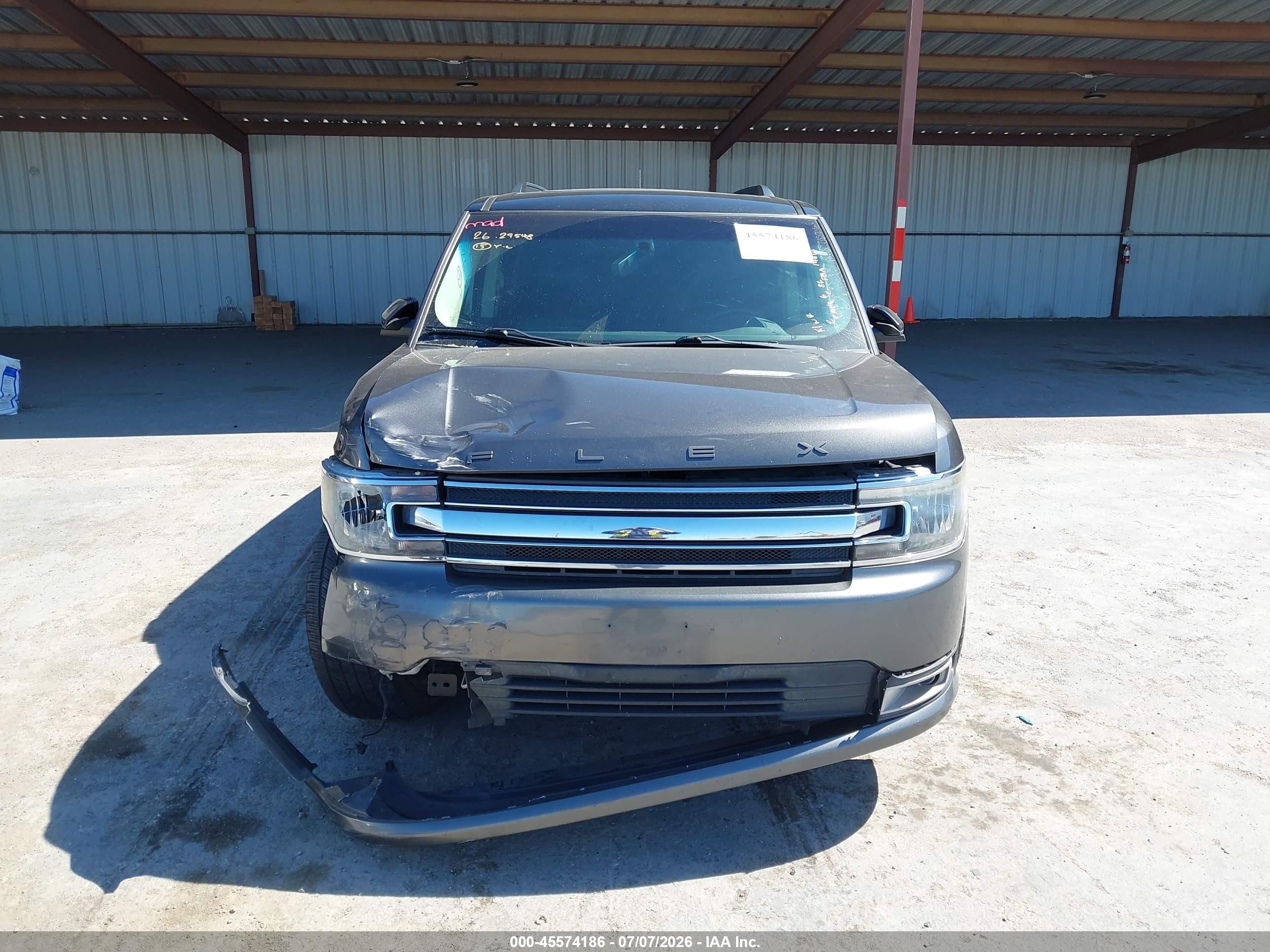 2015 Ford Flex Sel Gray vin: 2FMHK6C86FBA14814