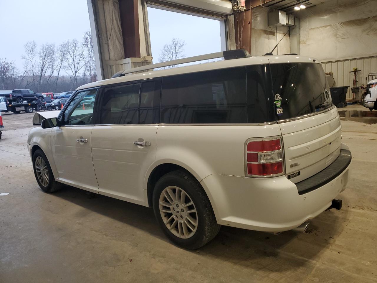 2017 Ford Flex Sel Белый vin: 2FMHK6C86HBA10605