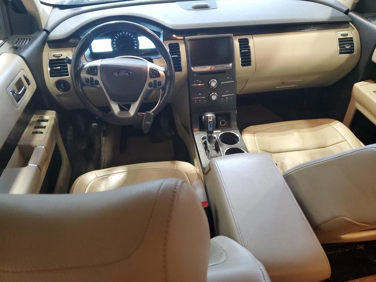 2017 Ford Flex Sel Белый vin: 2FMHK6C86HBA10605