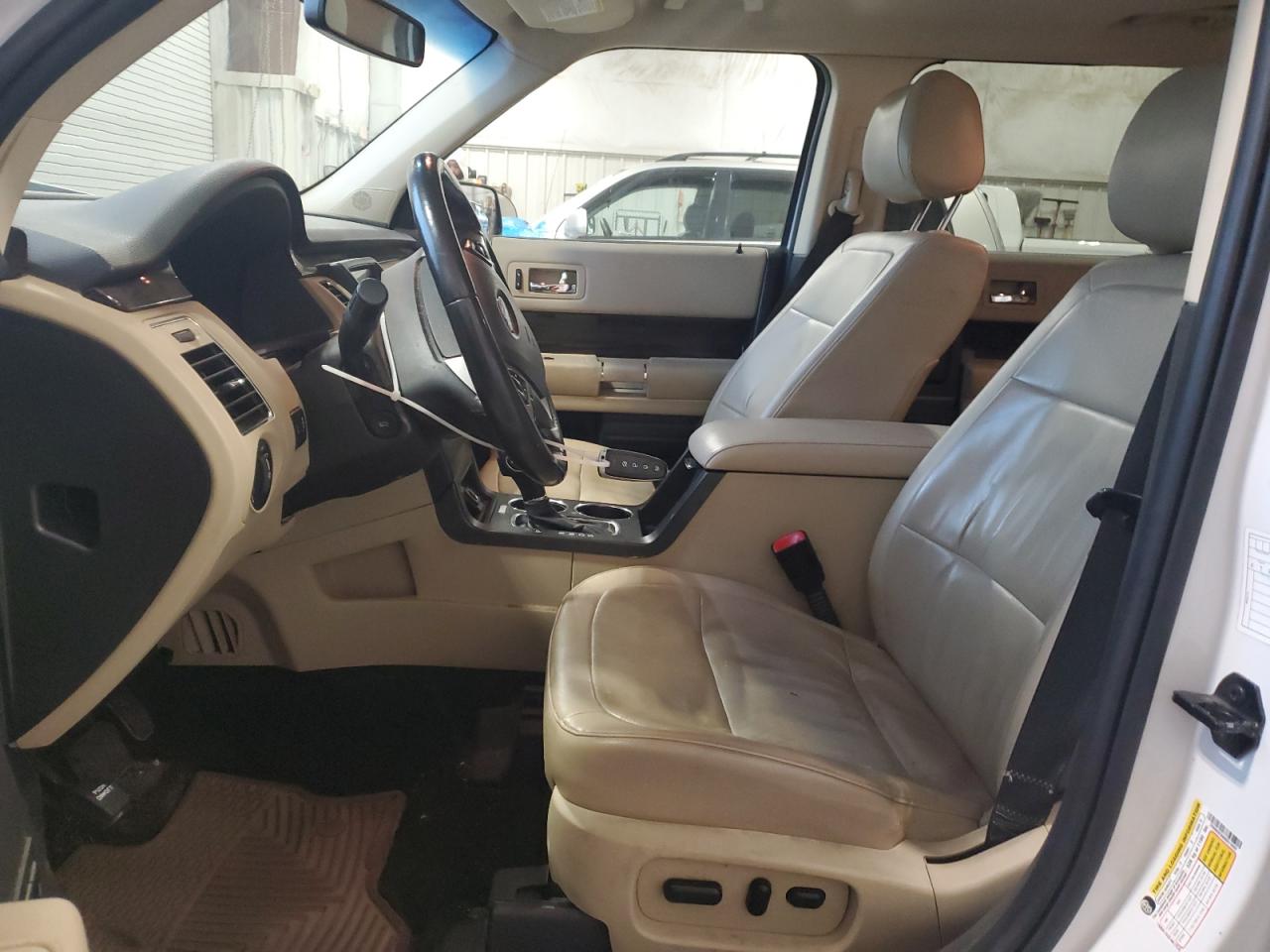 2017 Ford Flex Sel Белый vin: 2FMHK6C86HBA10605